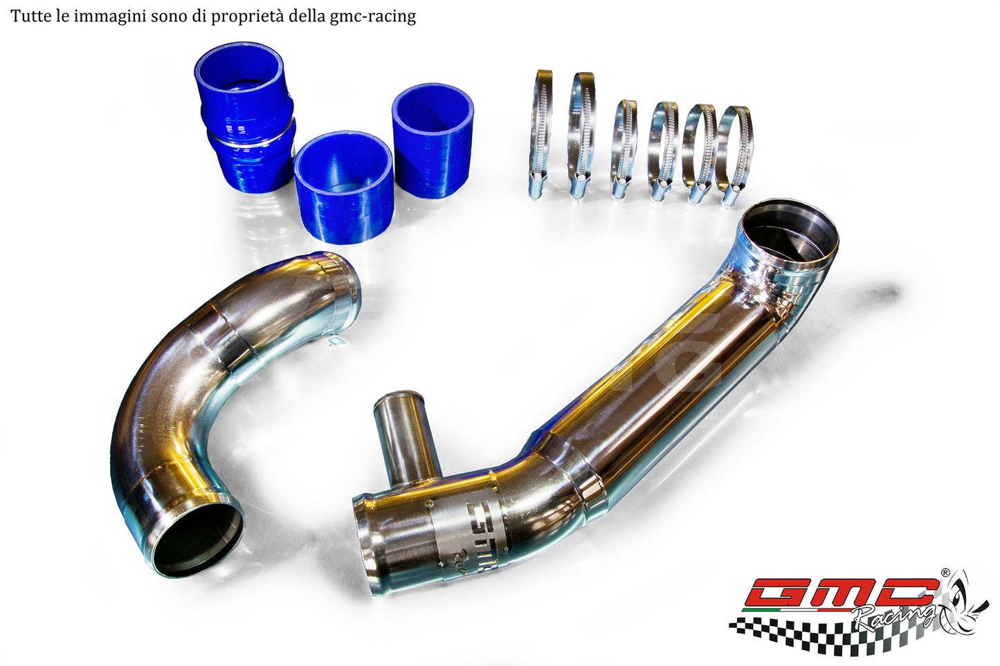 MANICOTTO TURBO IN INOX PER MITSUBISHI LANCER EVO 7/8/9