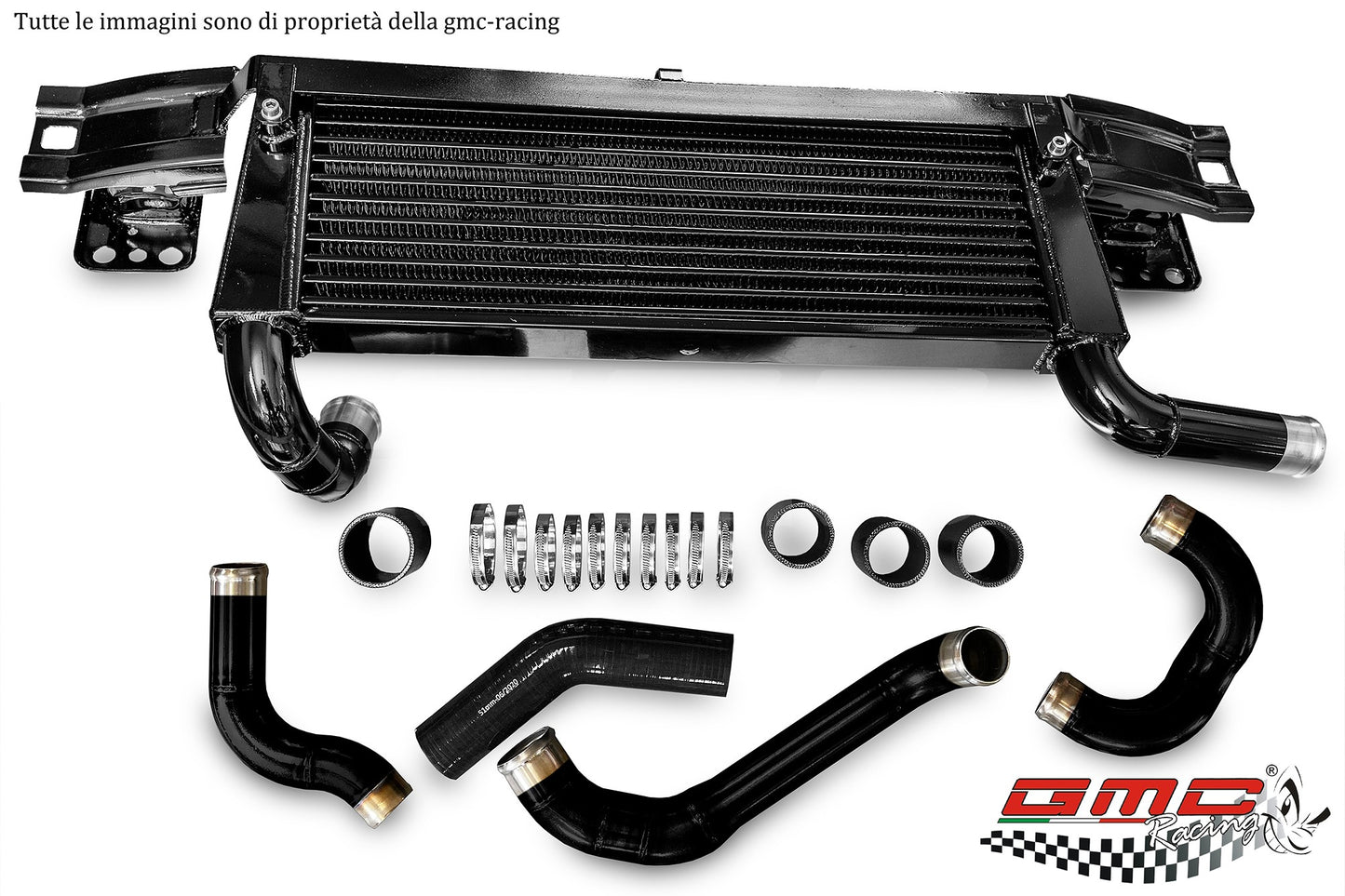KIT INTERCOOLER FRONTALE PER ABARTH 500