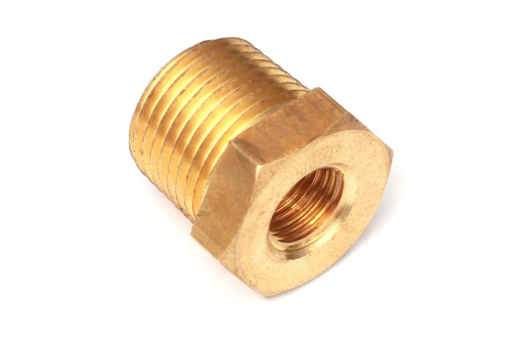 HALTECH Adattatore - ottone da 1/8" NPTF a 3/8" NPTF LUNGHEZZA: 20mm