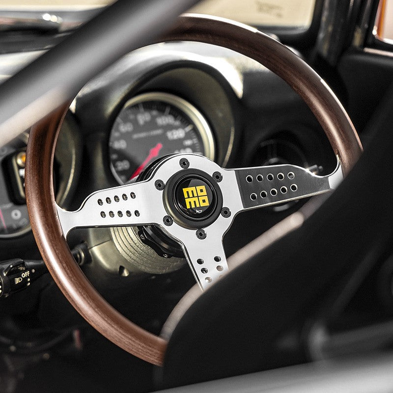 MOMO SUPER GRAND PRIX WOODEN STEERING WHEEL