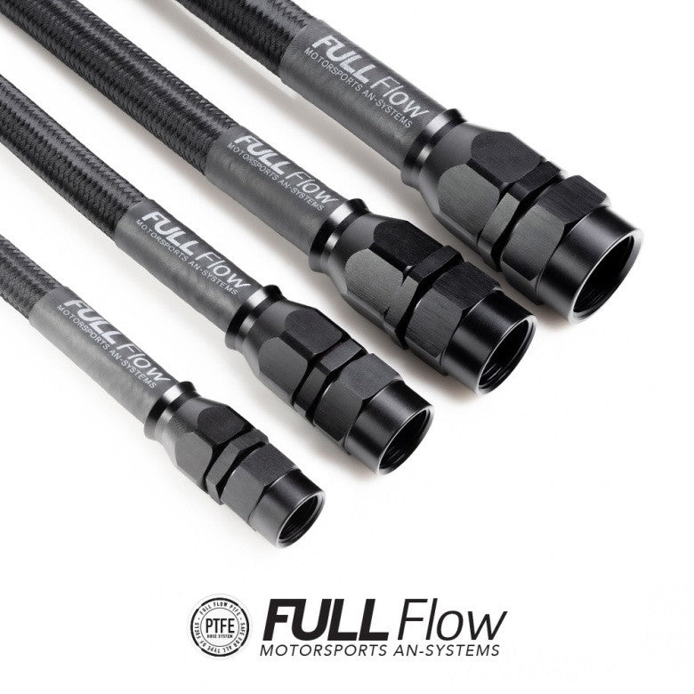 TUBO TEFLON, TUBO ACCIAO / TEFLON 12AN INT. 16,2MM - EST. 19,3MM nero