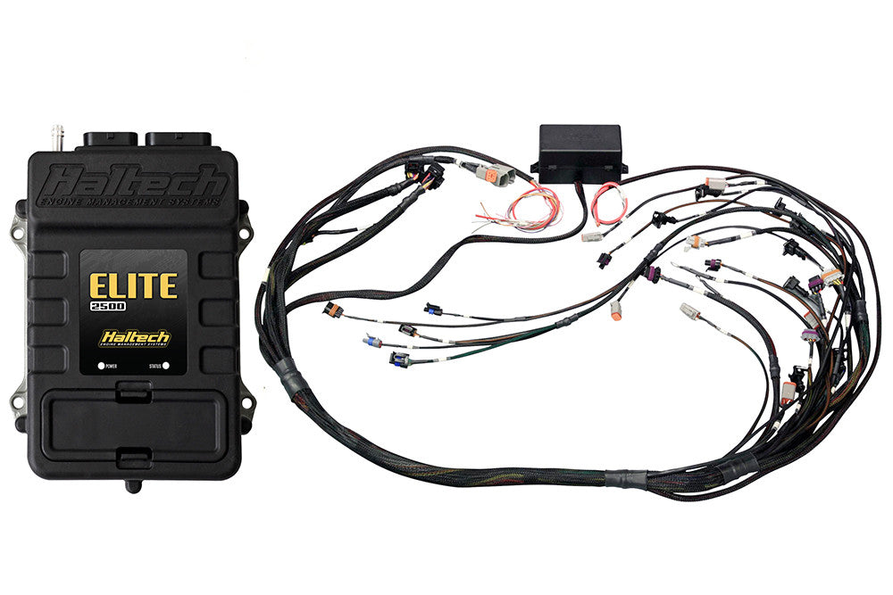HALTECH Elite 2500+ Terminated Wiring Kit for GM GEN IV LSx (LS2/LS3 etc) non DBW