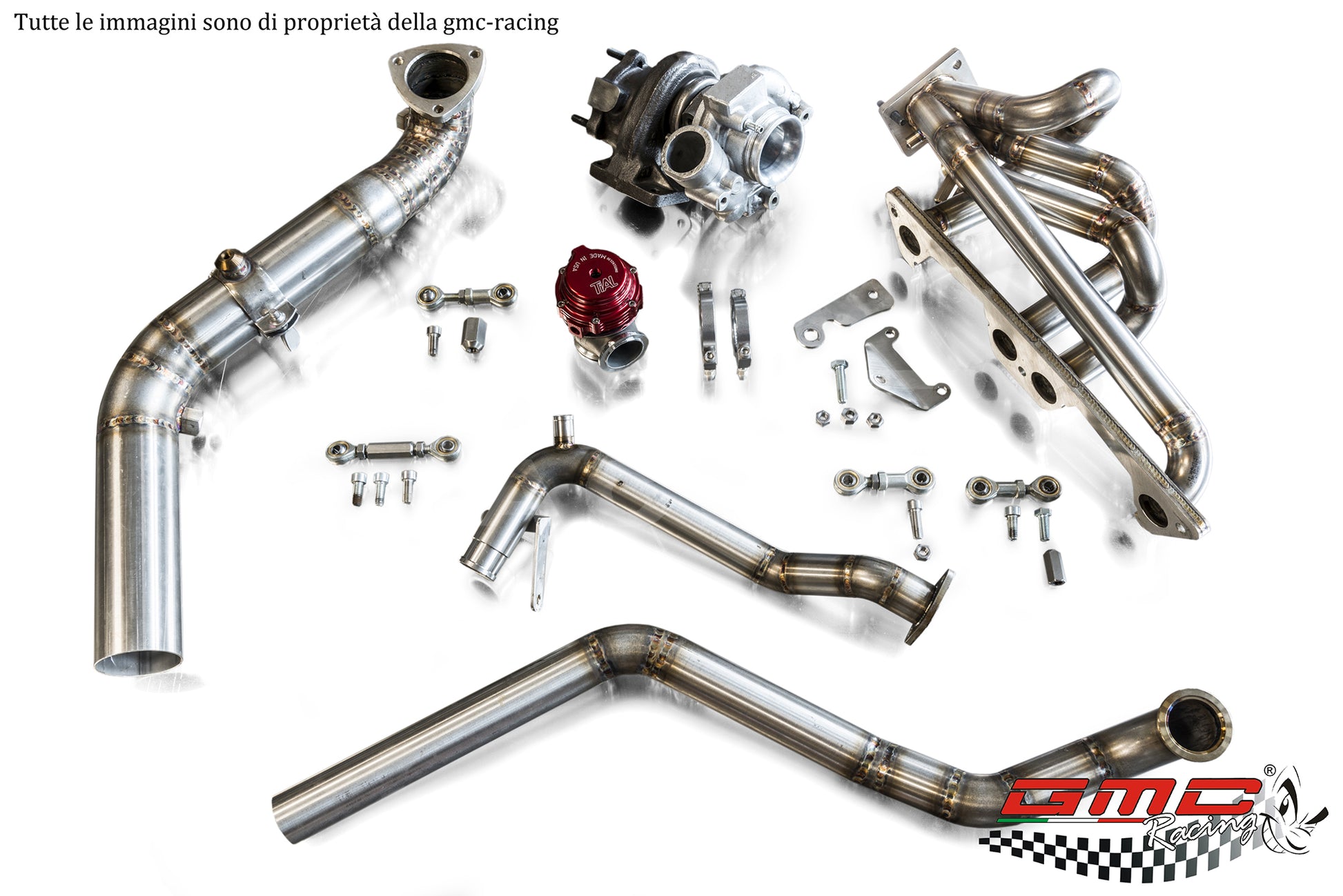 KIT TURBO  FIAT PUNTO GT PER POTENZA FINO A 300cv CON WASTEGATE ESTERNA