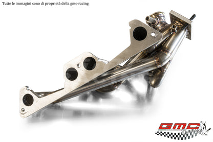 COLLETTORE  FIAT UNO TURBO CON ATTACCO TURBINA TIAL E CON WASTEGATE ESTERNA MV-S, CON KIT DOWNPIPE