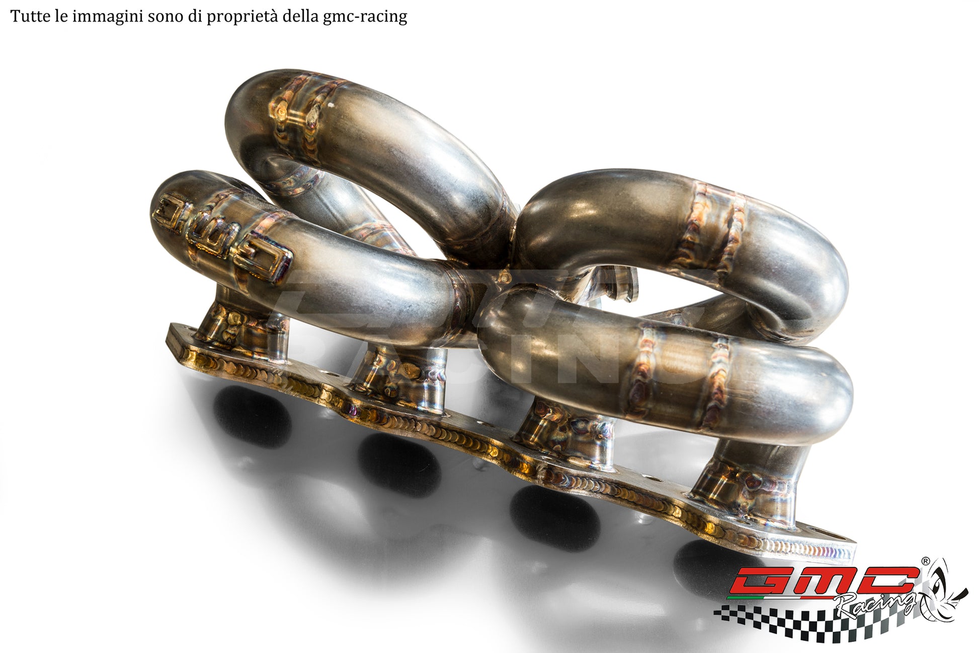 COLLETTORE INOX PER MITSUBISHI LANCER EVO CON WASTEGATE ESTERNA