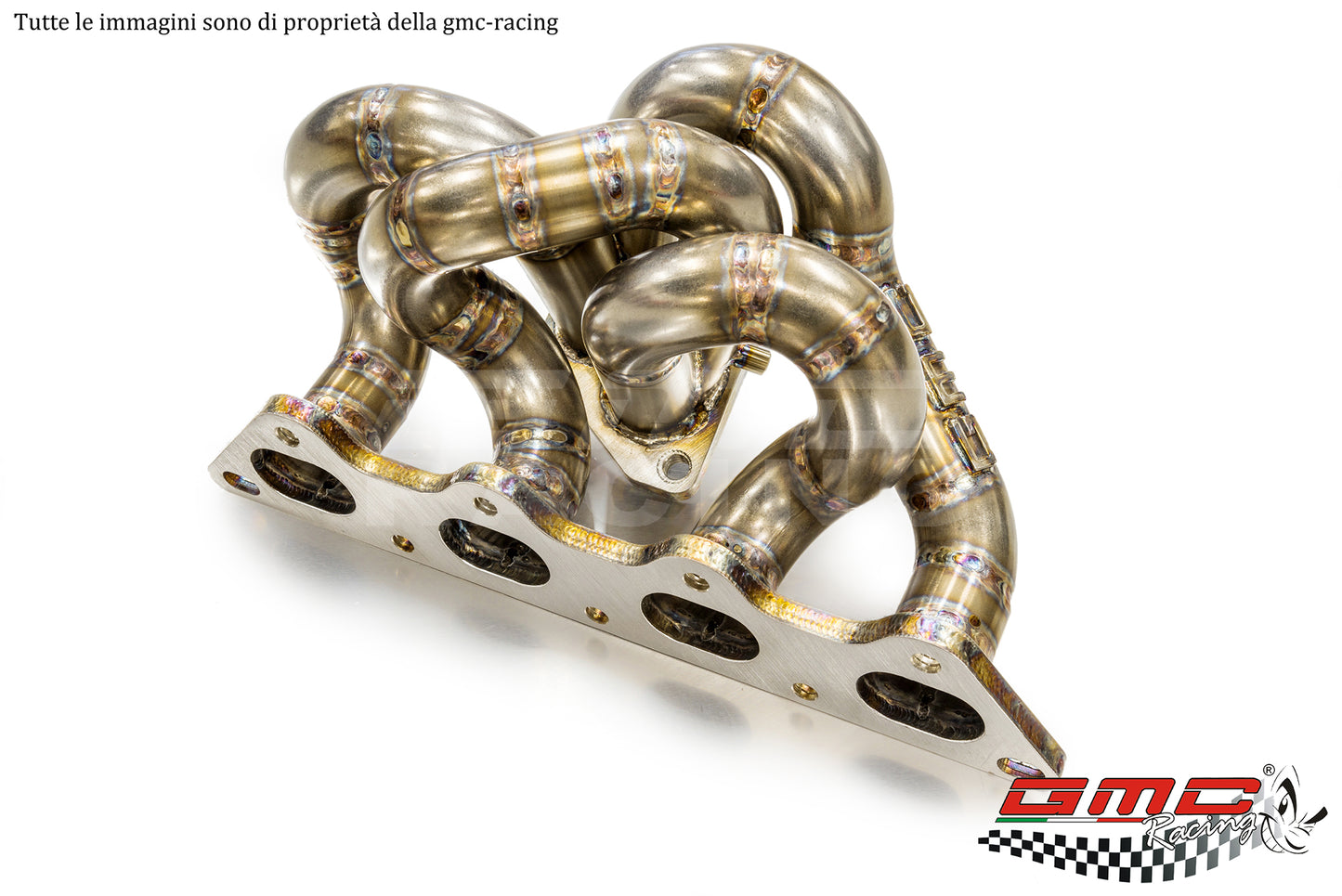 COLLETTORE INOX PER MITSUBISHI LANCER EVO