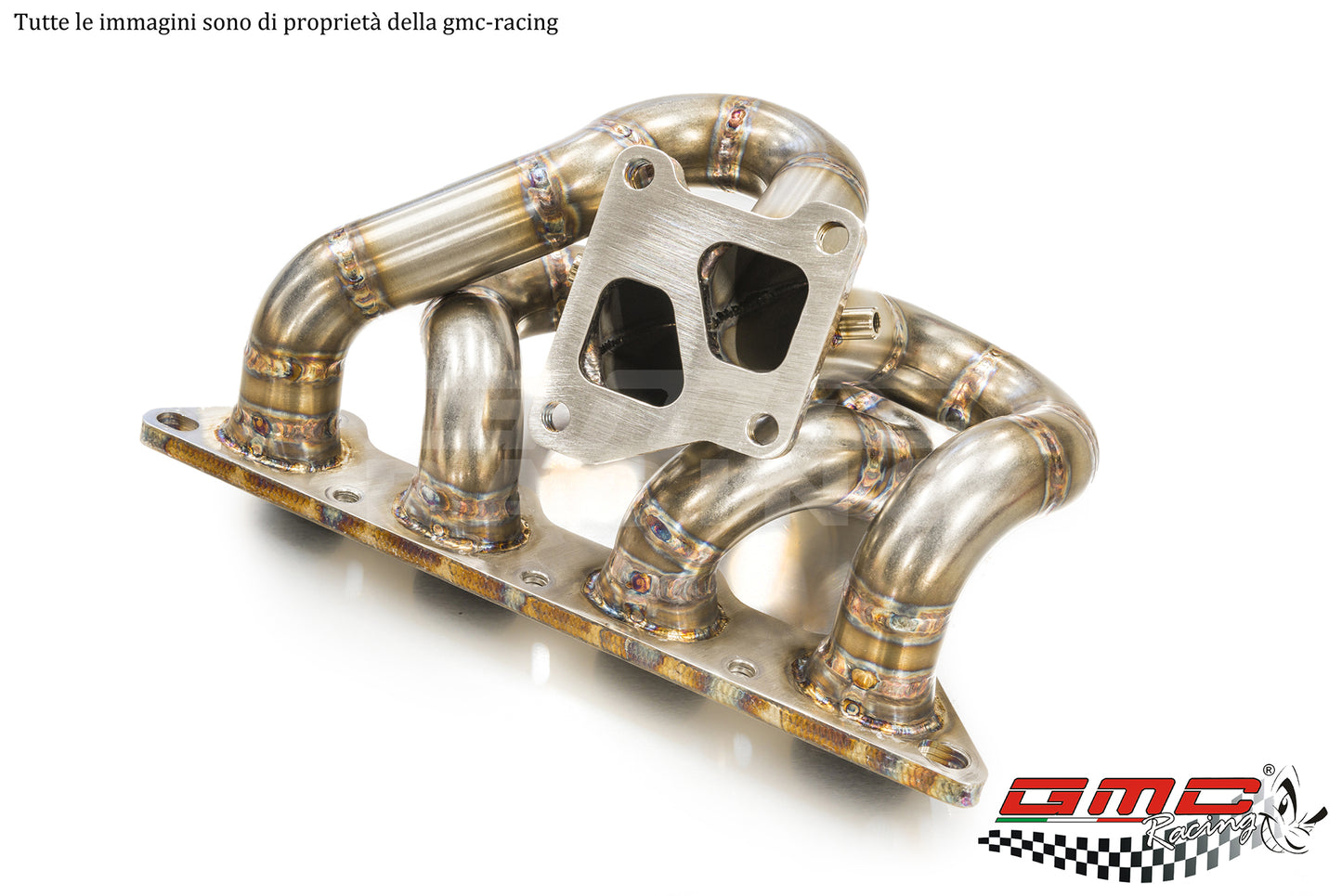 COLLETTORE INOX PER MITSUBISHI LANCER EVO