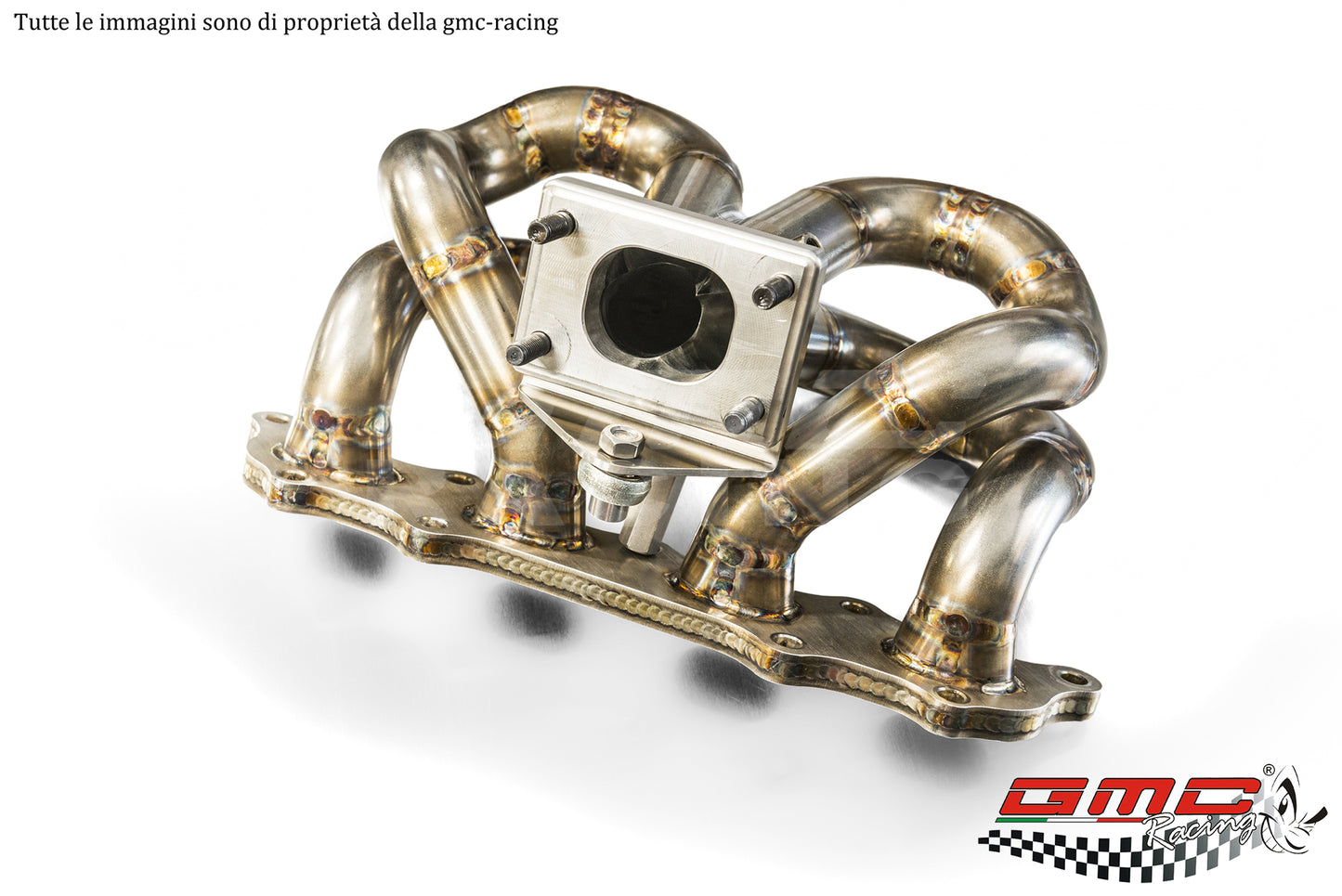 COLLETTORE IN INOX PER 1.4 T-JET ABARTH, FIAT, ALFA E LANCIA ATTACCO TURBO NUOVA SERIE G CON KIT DOWNPIPE
