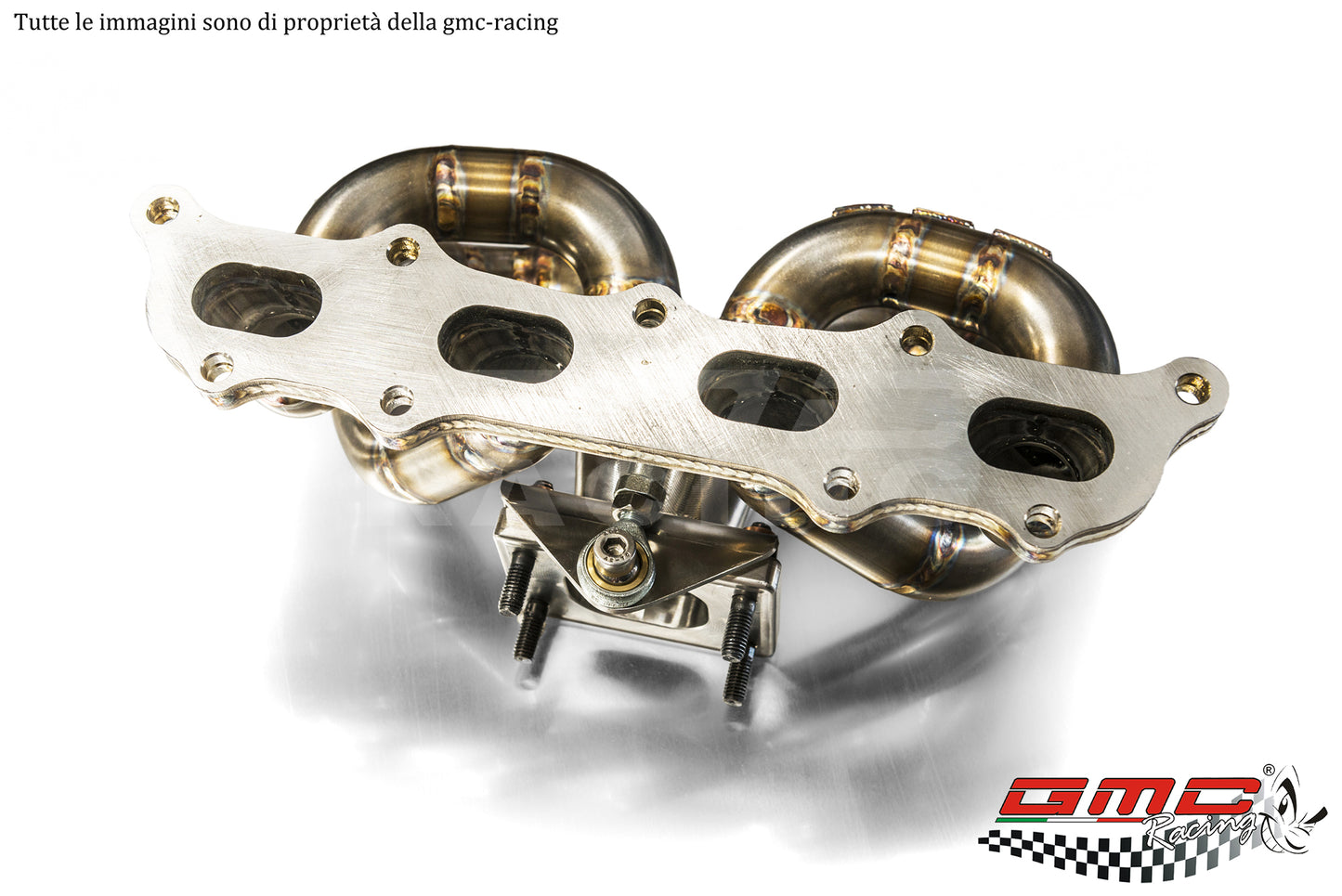 COLLETTORE IN INOX PER 1.4 T-JET ABARTH, FIAT, ALFA E LANCIA ATTACCO TURBO NUOVA SERIE G CON KIT DOWNPIPE