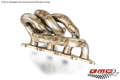 COLLETTORE IN INOX PER 1.4 T-JET ABARTH, FIAT, ALFA E LANCIA ATTACCO TURBO TD04 CON WASTEGATE ESTERNA  CON KIT DOWNPIPE