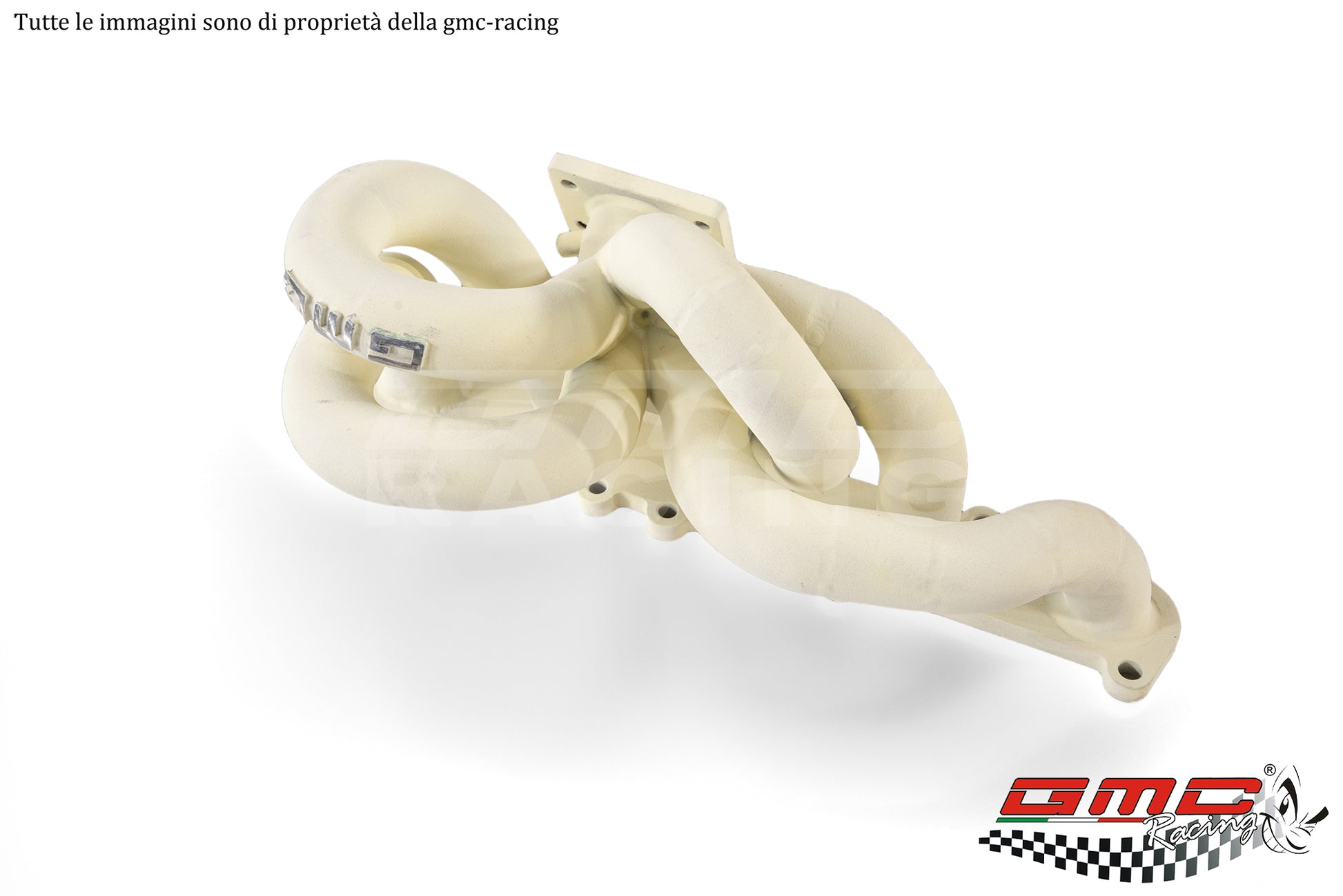 COLLETTORE IN INOX PER FIAT COUPE' 20V TURBO CON ATTACCO TURBO ORIGINALE