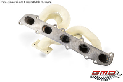 COLLETTORE IN INOX PER FIAT COUPE' 20V TURBO CON ATTACCO TURBO ORIGINALE