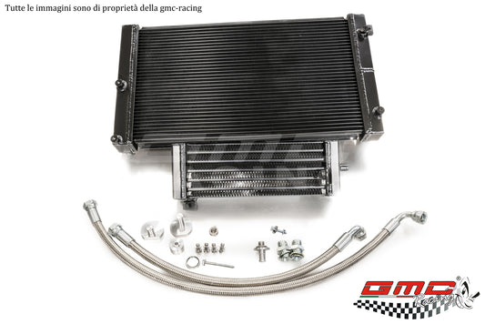 PACCO RADIATORI ACQUA E OLIO MAGGIORATI PER FIAT PUNTO GT