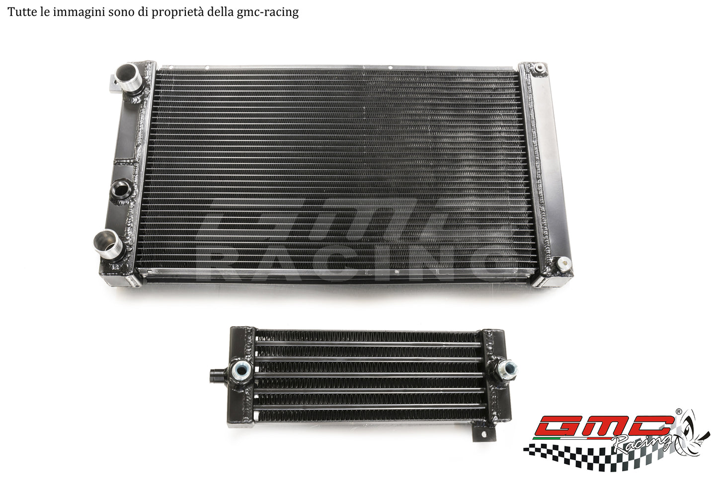 PACCO RADIATORI ACQUA E OLIO MAGGIORATI PER FIAT PUNTO GT