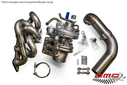 KIT TURBO PER MITSUBISHI LANCER EVO V-VI-VII-VIII-IX PER POTENZE FINO A 500cv CON TURBINA EFR 7163