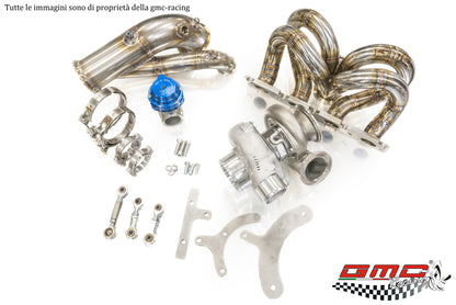 KIT TURBO AUDI/VW 2.0 TFSI OLTRE 500cv CON WASTEGATE TIAL A RIENTRO