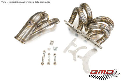 COLLETTORE IN INOX PER AUDI/VW 2.0 TFSI CON ATTACCO TURBO TIAL E WASTEGATE ESTERNA