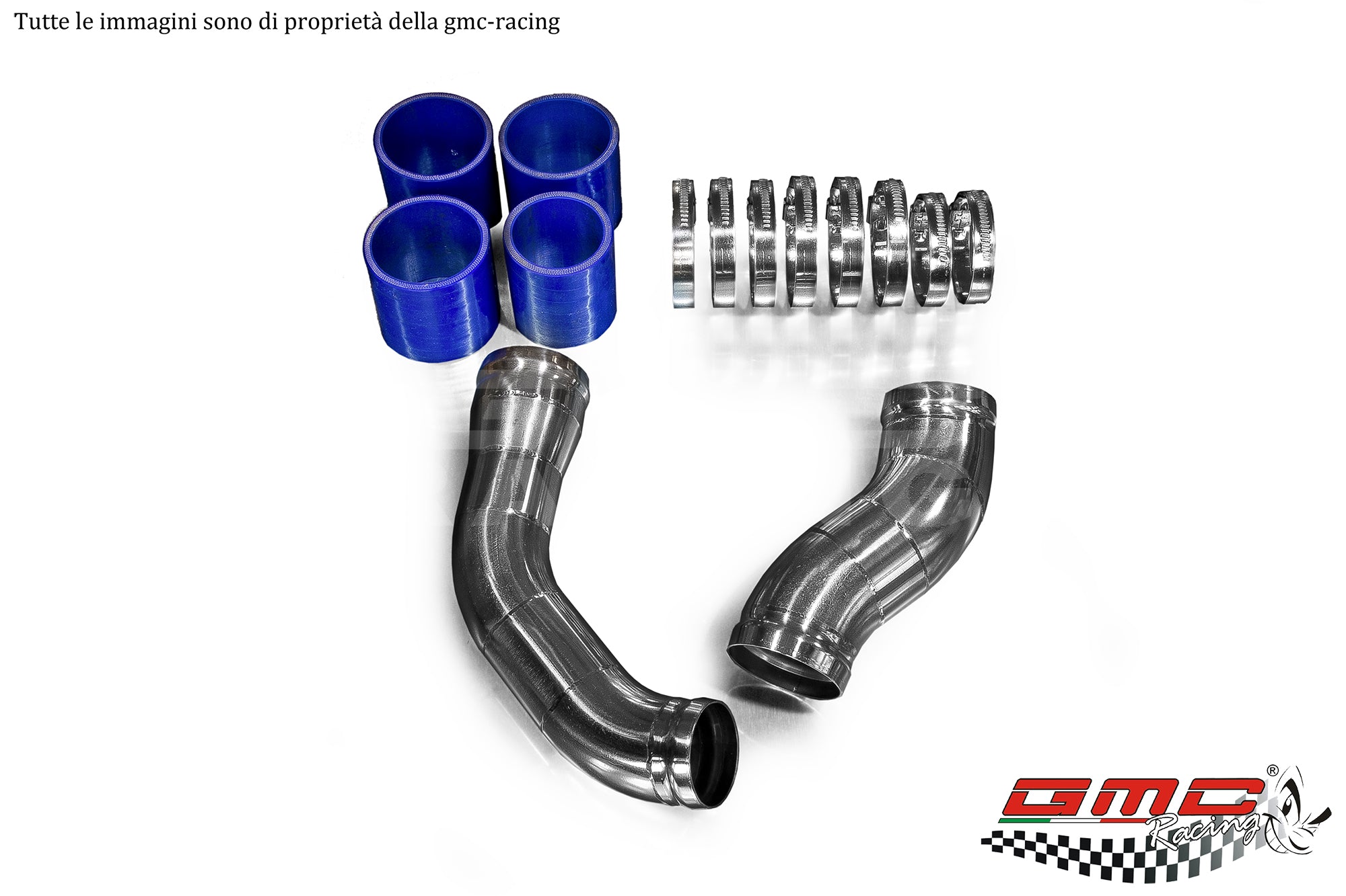 KIT MANICOTTI INOX PER FORD FOCUS RS MK1 – GMC RACING