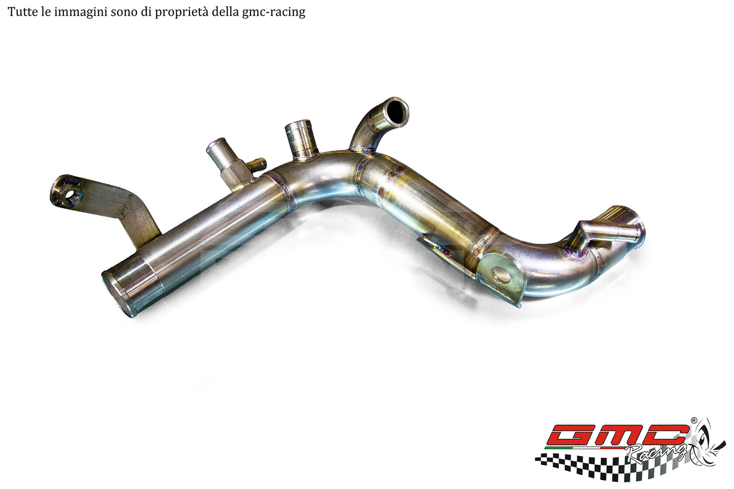 MANICOTTO ACQUA IN INOX PER LANCIA DELTA 8V LUNGO A S