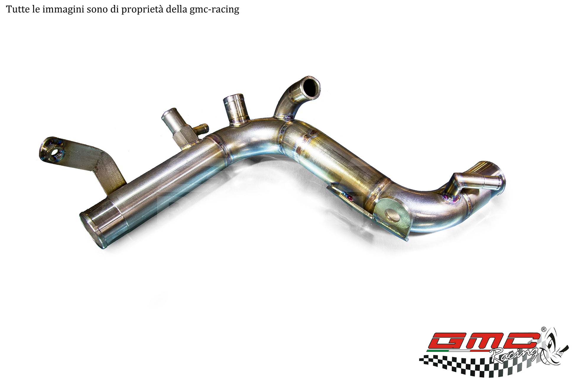 MANICOTTO ACQUA IN INOX PER LANCIA DELTA 8V LUNGO A S