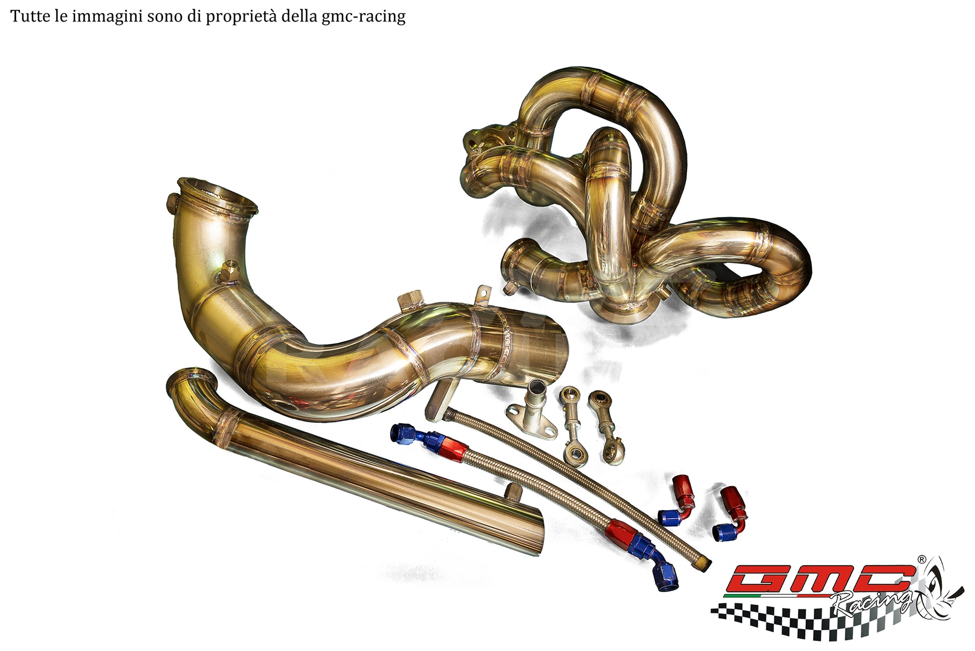 COLLETTORE INOX PER FORD FOCUS R MK1 CON WASTEGATE ESTERNA