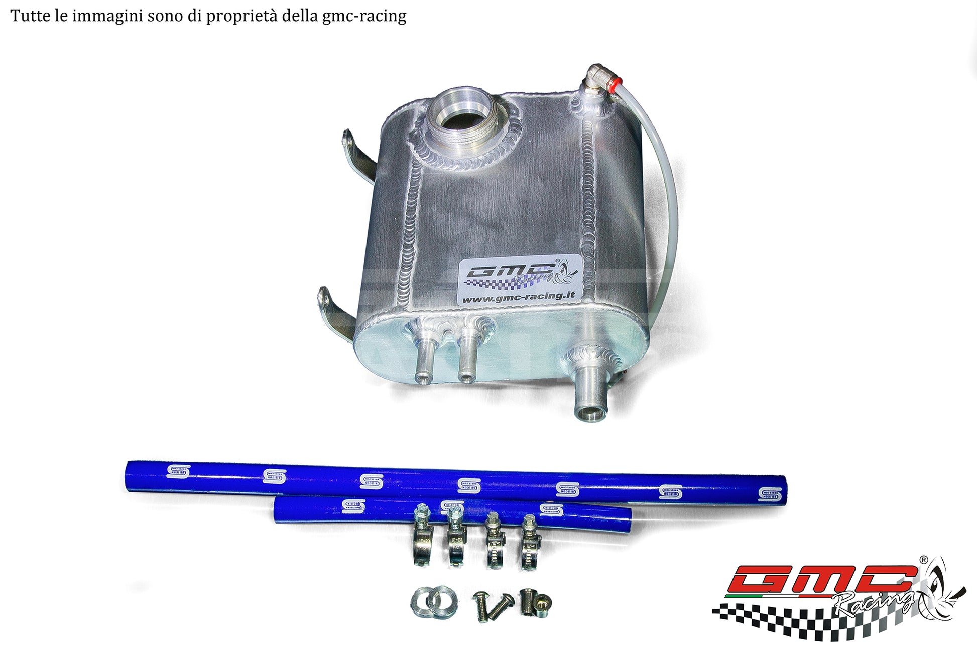 VASCHETTA RADIATORE ACUQA IN ALLUMINIO PER FORD FOCUS RS MK1
