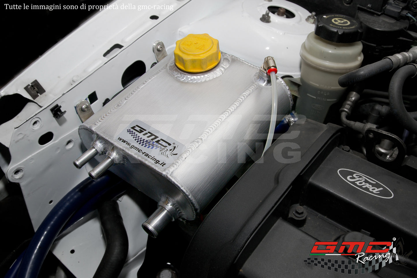 VASCHETTA RADIATORE ACUQA IN ALLUMINIO PER FORD FOCUS RS MK1