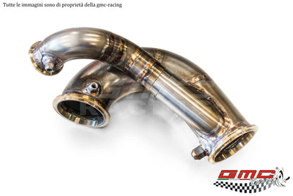 COLLETTORE INOX PER MITSUBISHI LANCER EVO CON WASTEGATE ESTERNA