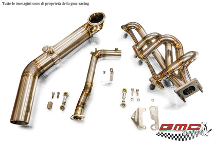COLLETTORE  FIAT UNO TURBO CON ATTACCO TURBINA T25, CON KIT DOWNPIPE