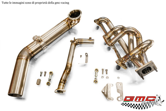 COLLETTORE  FIAT PUNTO GT CON ATTACCO TURBINA T25, CON KIT DOWNPIPE