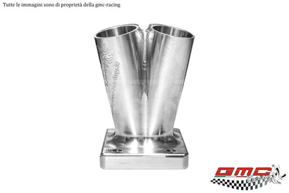 4in1 RICAVATO DAL PIENO ATTACCO T25 DIAMETRO ESTERNO CONDOTTI 33,7mm sp.1,5mm