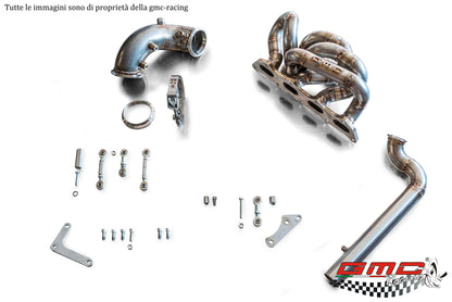 COLLETTORE INOX PER LANCIA DELTA 16V/EVO CON WASTEGATE ESTERNA
