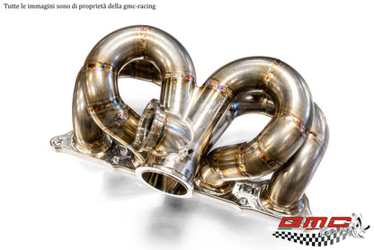 COLLETTORE INOX PER MITSUBISHI LANCER EVO CON WASTEGATE ESTERNA