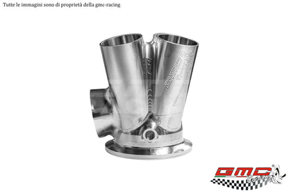 4in1 TIAL CONNECTOR EXTERNAL DIAMETER OF DUCT 42.4mm thick 1.5mm WITH EXTERNAL WASTEGATE CONNECTOR DIAMETER 48.0mm