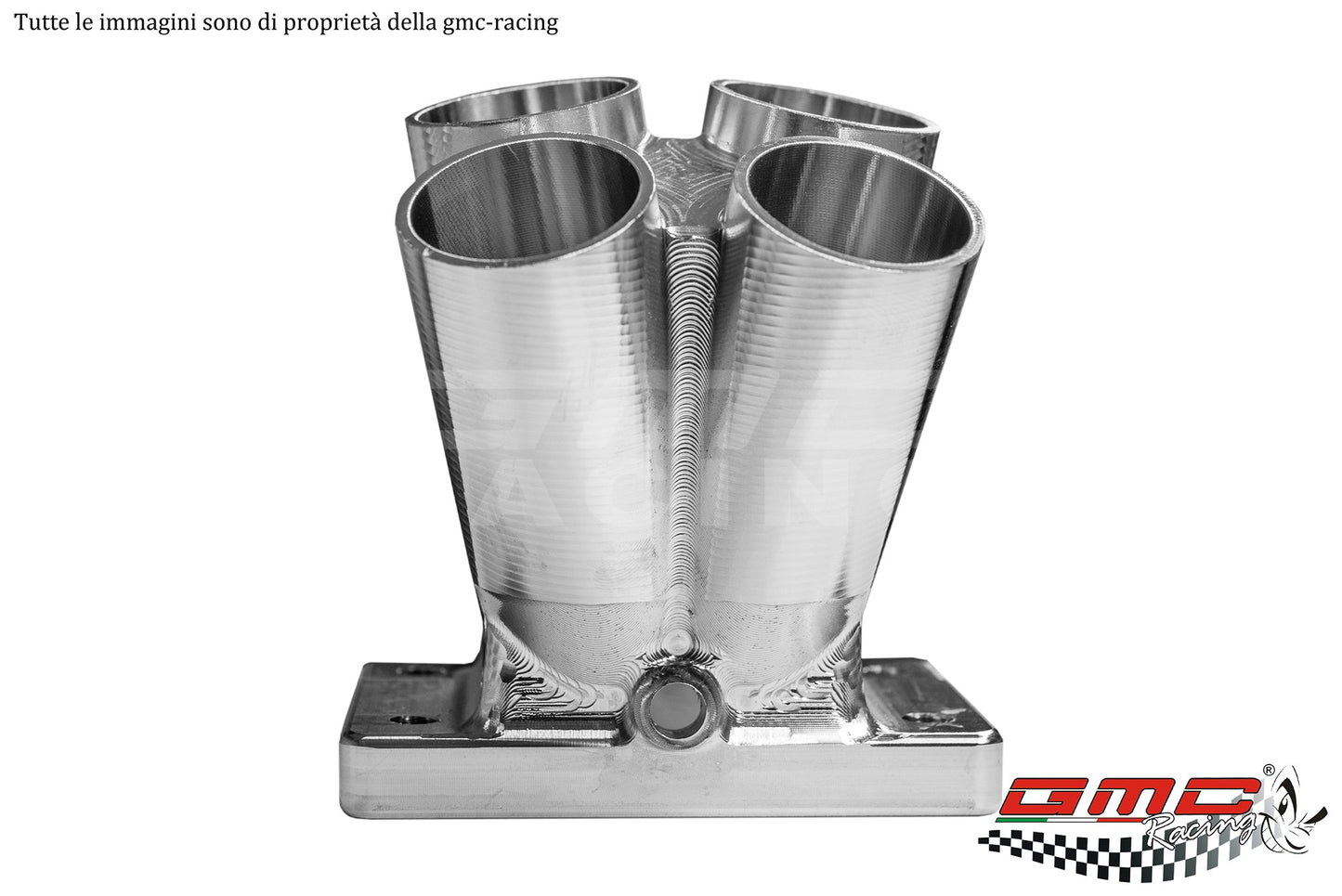 4in1 MACHINED FROM FULL T25 CONNECTION EXTERNAL DIAMETER OF DUCT 33.7mm thick 1.5mm INCLINED