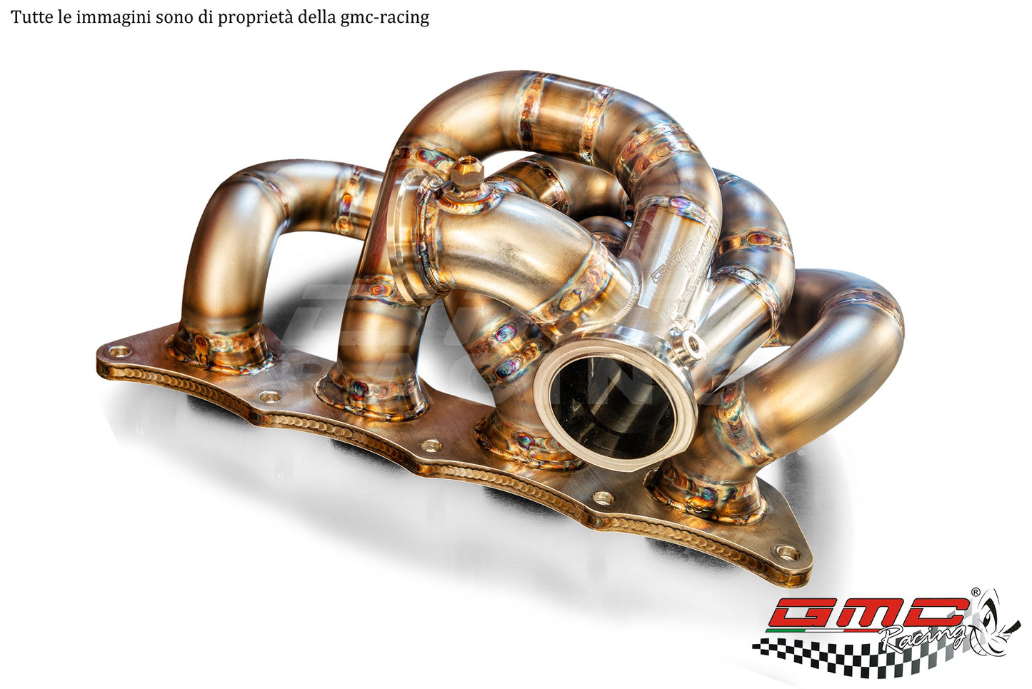 COLLETTORE 16V/EVO CON WASTEGATE ESTERNA E KIT DOWNPIPE