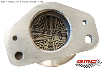 DOWNPIPE PER ABARTH, ALFA, FIAT, LANCIA 1.4 PER T-JET PER TURBINA 1446 GARRETT CON CATALIZZATORE METALLICO