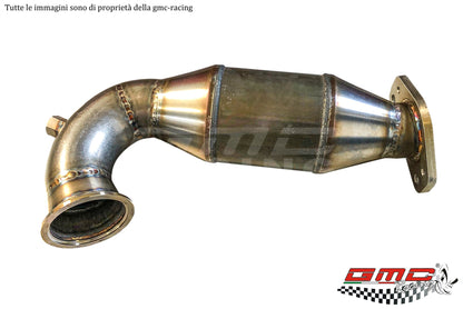 DOWNPIPE PER ABARTH, ALFA, FIAT, LANCIA 1.4 PER T-JET PER TURBINA 1446 GARRETT CON CATALIZZATORE METALLICO