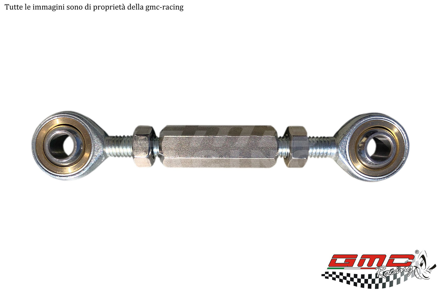 UNIBALL MALE + MALE + SPACER, M10 THREAD