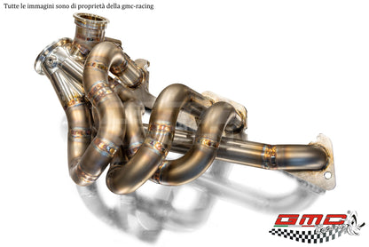 KIT COLLETTORE PUNTO GT CON ATTACCO TURBINA TIAL E CON WASTEGATE ESTERNA MV-S, CON KIT DOWNPIPE
