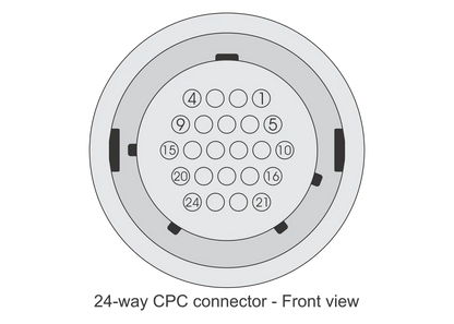 KIT CONNETTORE CPC A 24 VIE