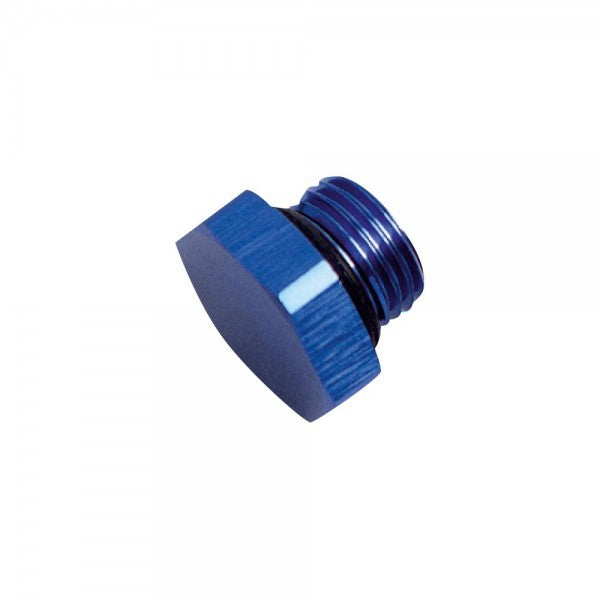 ERGAL, FLAT CAP 6AN JIC 9/16x18