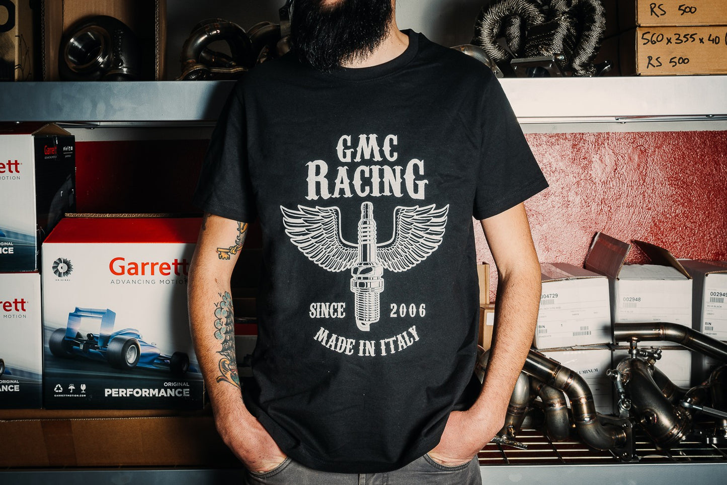 T-SHIRT LOGO CANDELA VINTAGE