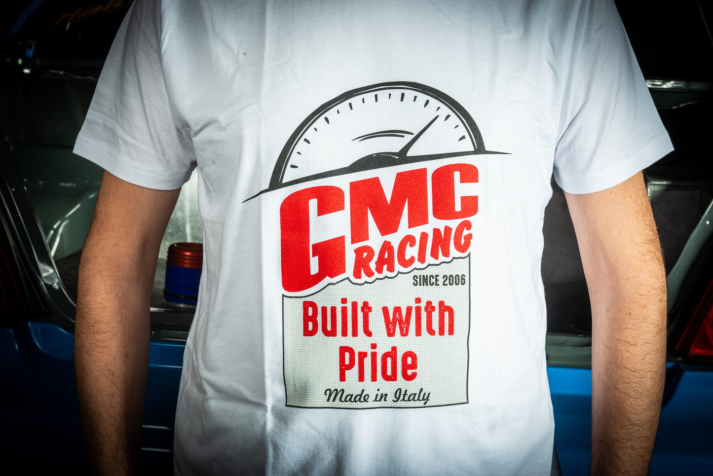 T-SHIRT LOGO TACHIMETRO