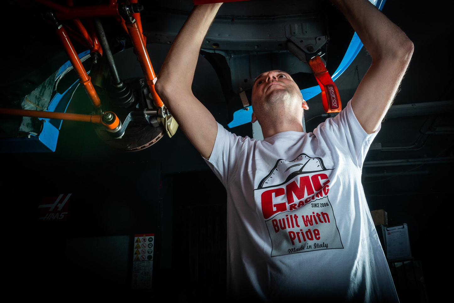 T-SHIRT LOGO TACHIMETRO