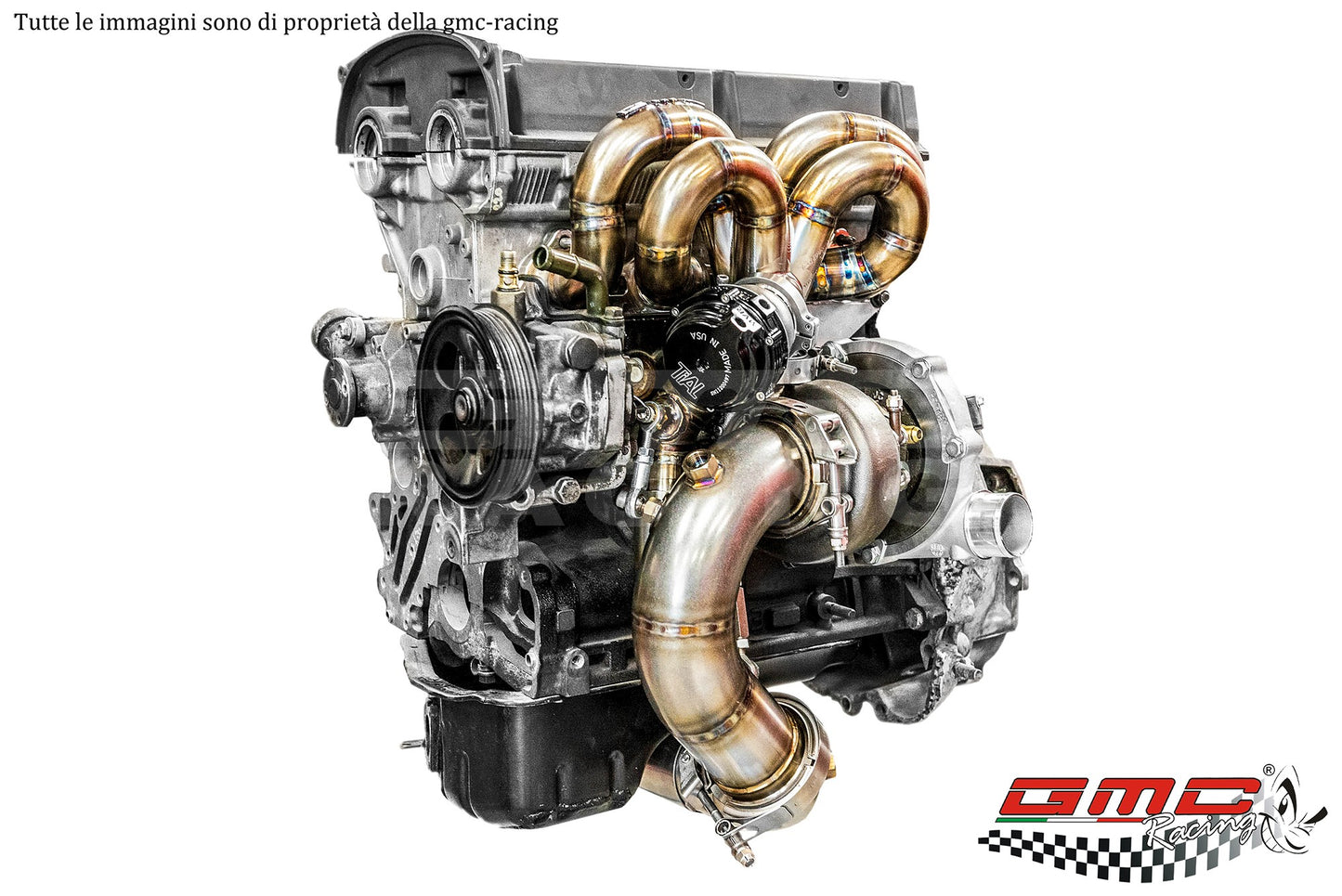 KIT TURBO PER MITSUBISHI LANCER EVO VI-VII-VIII-IX PER POTENZE FINO A 700cv CON WASTEGATE ESTERNA CON RIENTRO WASTEGATE