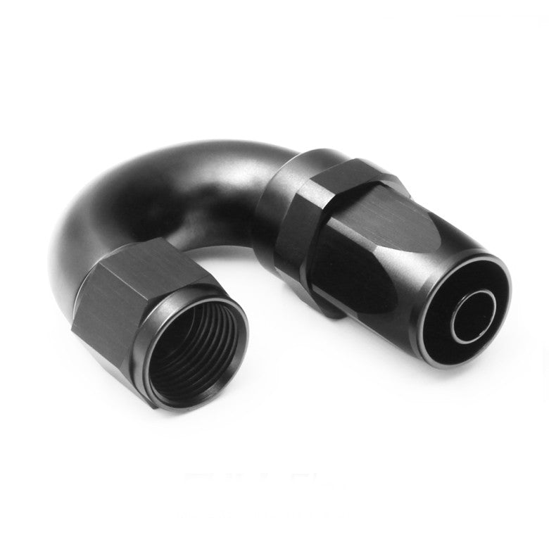 ERGAL, REUSABLE FITTING 180 FEMALE 12AN (JIC 1 1/16" x 12) black rubber