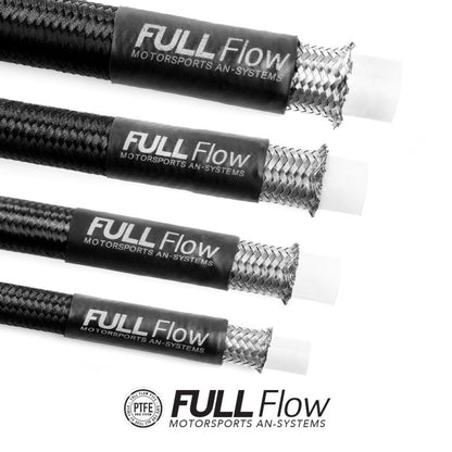 TEFLON TUBE, STEEL TUBE / TEFLON 8AN INT. 10.60MM - EXT. 12.75MM black