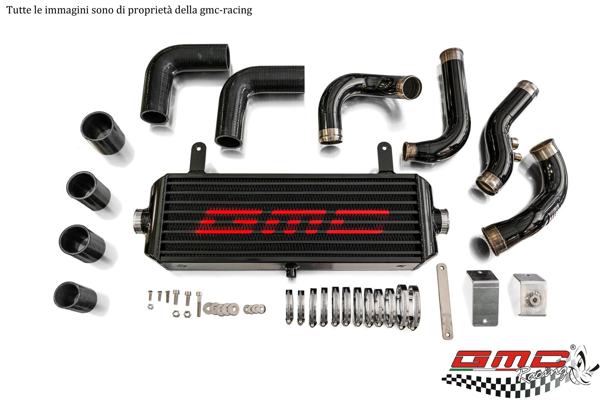 INTERCOOLER KIT FOR FIAT PUNTO GT BLACK EDITION – GMC RACING