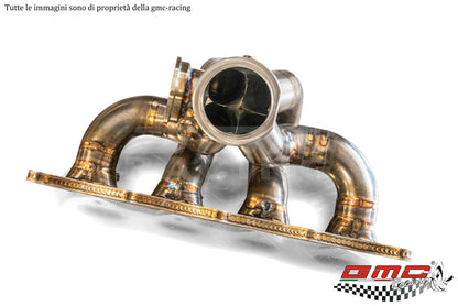 KIT COLLETTORE 16V/EVO A CUORE CON WASTEGATE ESTERNA TIAL MV-R E KIT DOWNPIPE